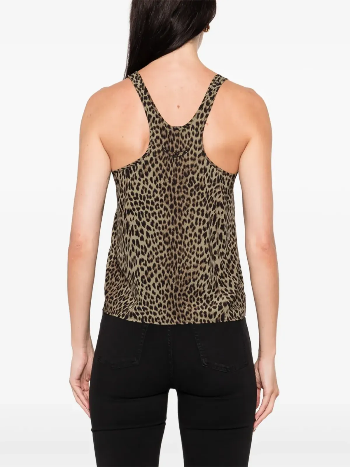 Zadig&Voltaire レオパード柄ノースリーブトップ - 画像4