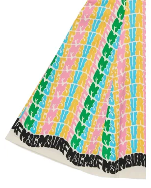 MSGM Kids ロゴプリント ノースリーブ ドレス - サムネイル2