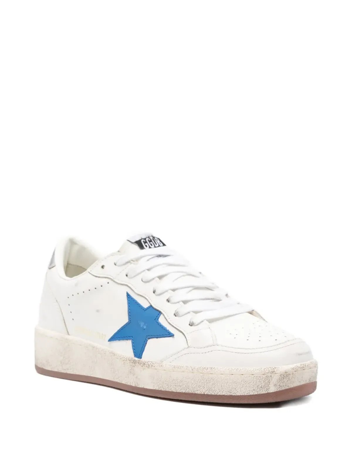 Golden Goose Ball Star 2 スター・ディテール レザー スニーカー - ホワイト - 画像2