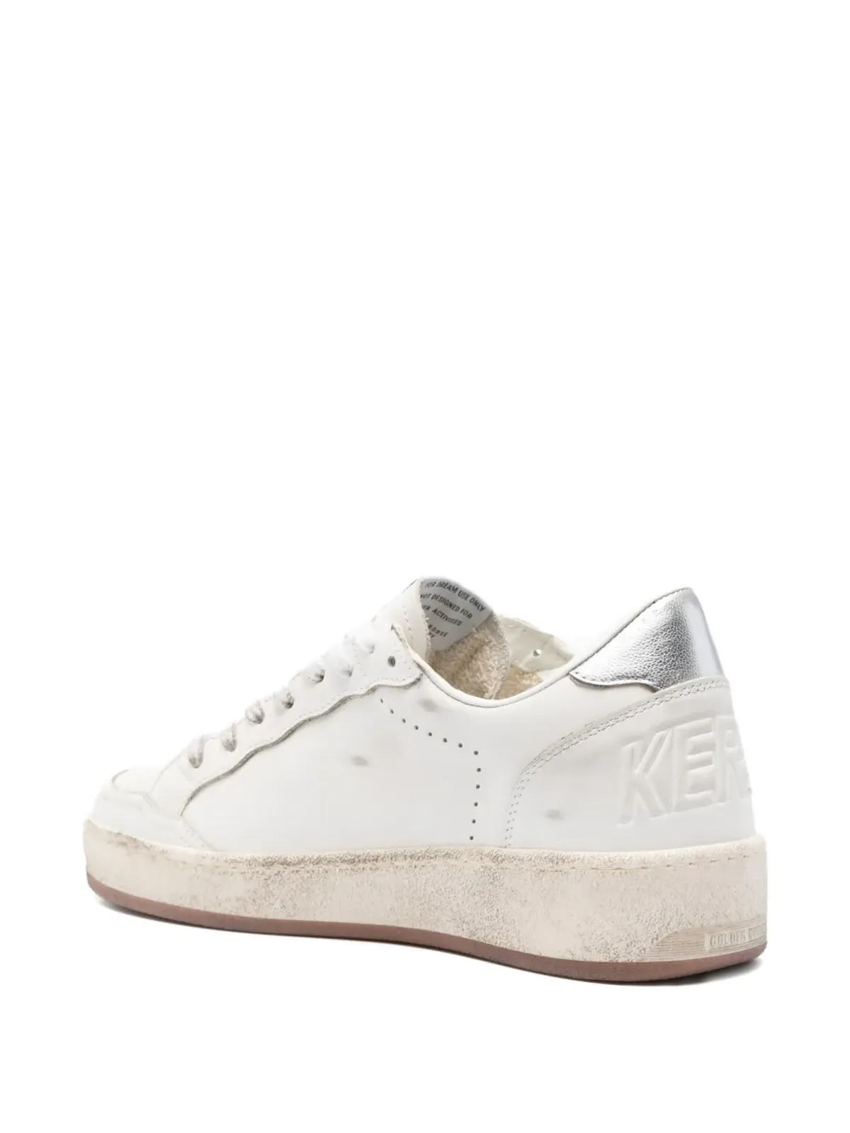 Golden Goose Ball Star 2 スター・ディテール レザー スニーカー - ホワイト - 画像3