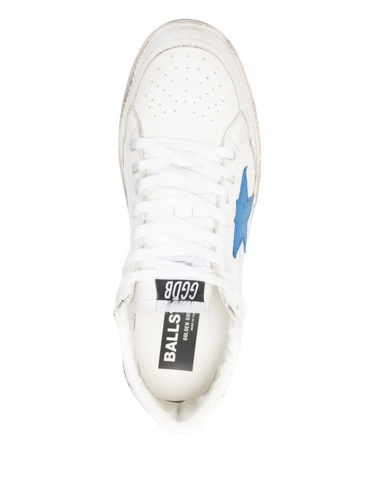 Golden Goose Ball Star 2 スター・ディテール レザー スニーカー - ホワイト - 画像4