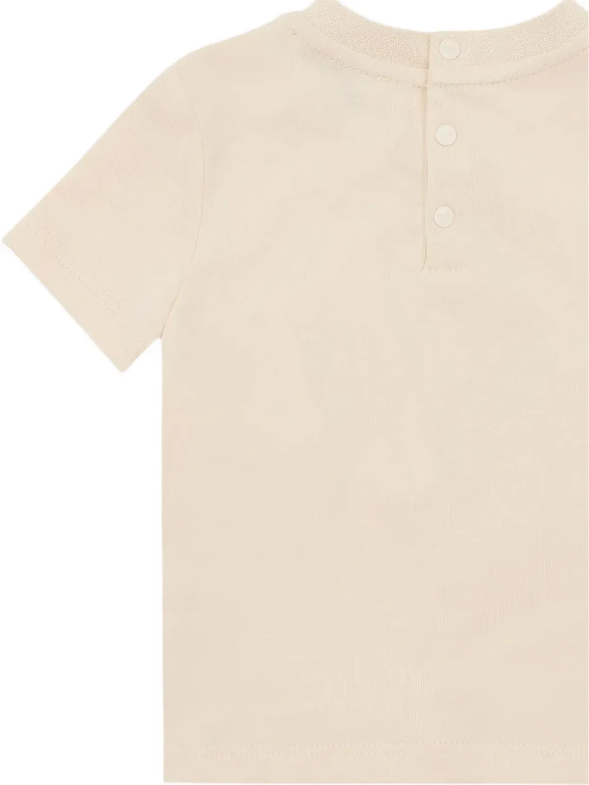 Emporio Armani Kids apple-print T-shirt - Neutrals - 画像4