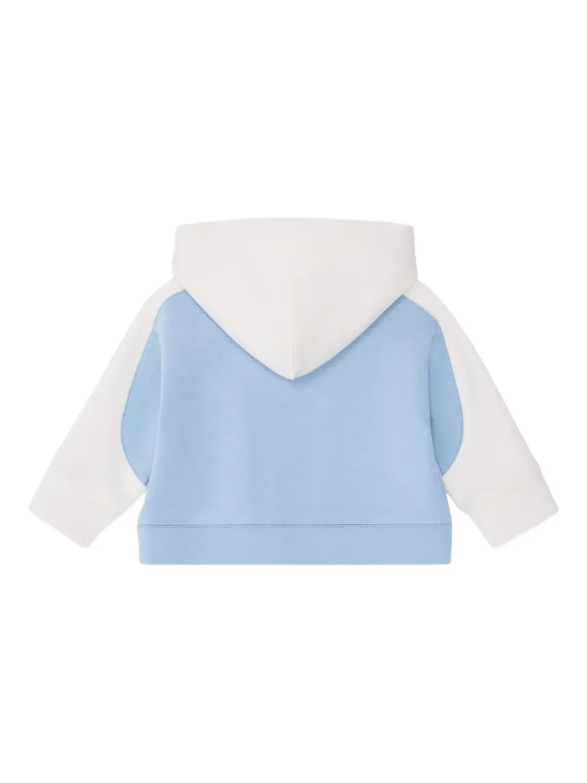 Emporio Armani Kids ジップファスナー付きフード付きスウェットシャツ - ブルー - 画像2