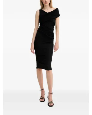 Rick Owens Lilies ドレープ入りノースリーブトップ - ブラック - サムネイル2