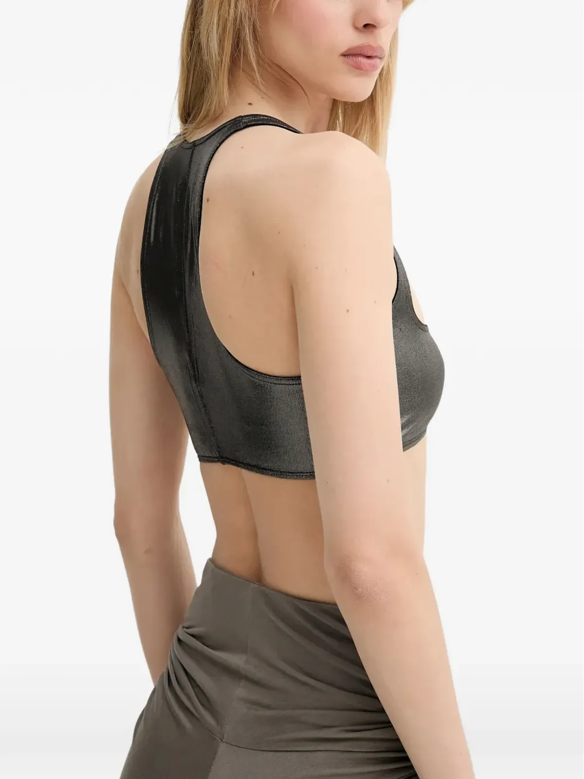 Rick Owens Lilies スクエアネックトップ - 画像3