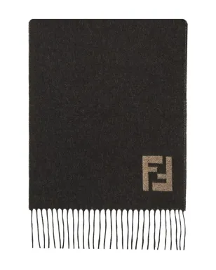 FENDI フリンジロゴディテールスカーフ - サムネイル1