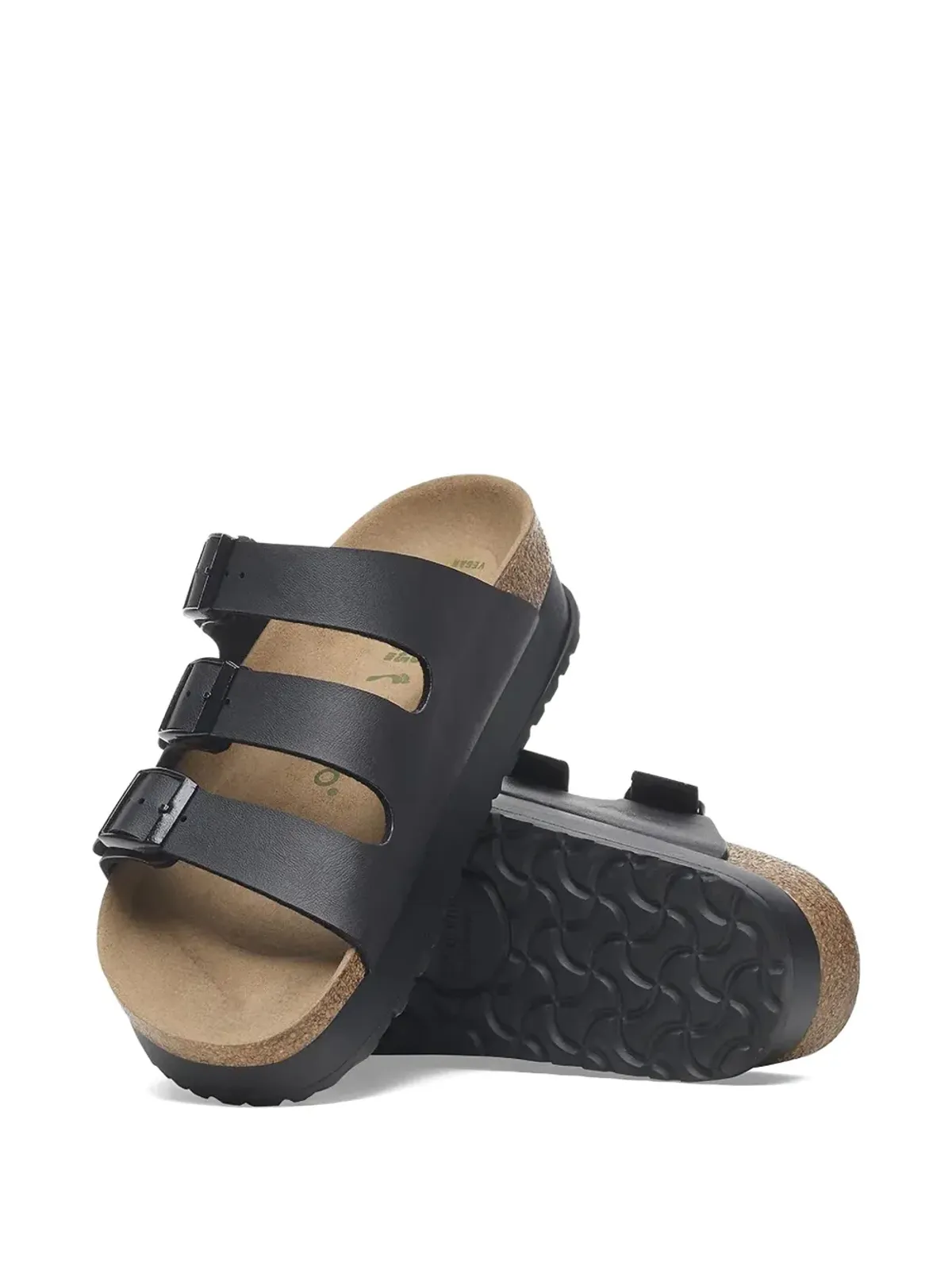 Birkenstock フロリダ トリプルストラップ プラットフォーム サンダル - 画像3