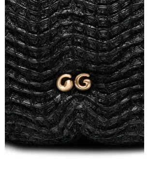 Cult Gaia Thais wave-textured top-handle tote bag - Black - サムネイル4