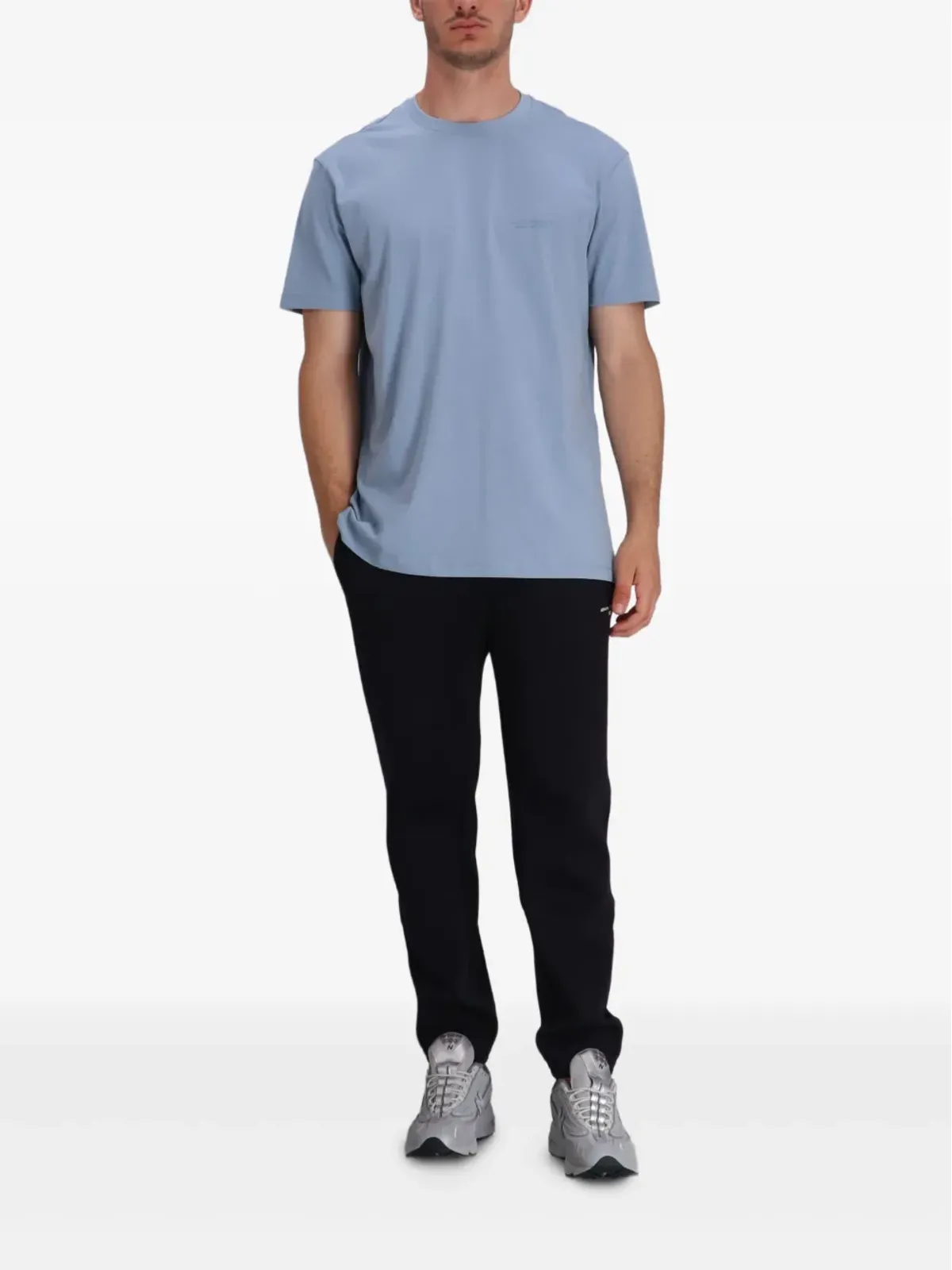 Armani Exchange 刺繍入りコットンTシャツ - 画像2