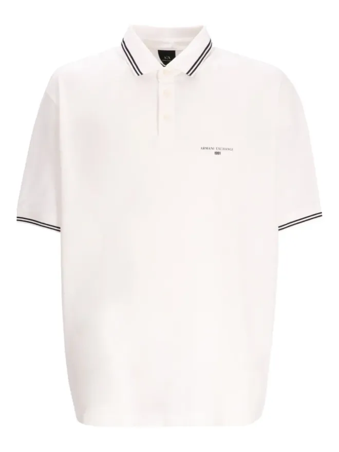 Armani Exchange Armani Exchange ティップドカラー ポロシャツの商品画像