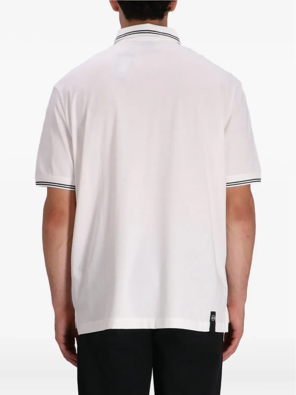 Armani Exchange ティップドカラー ポロシャツ - 画像3