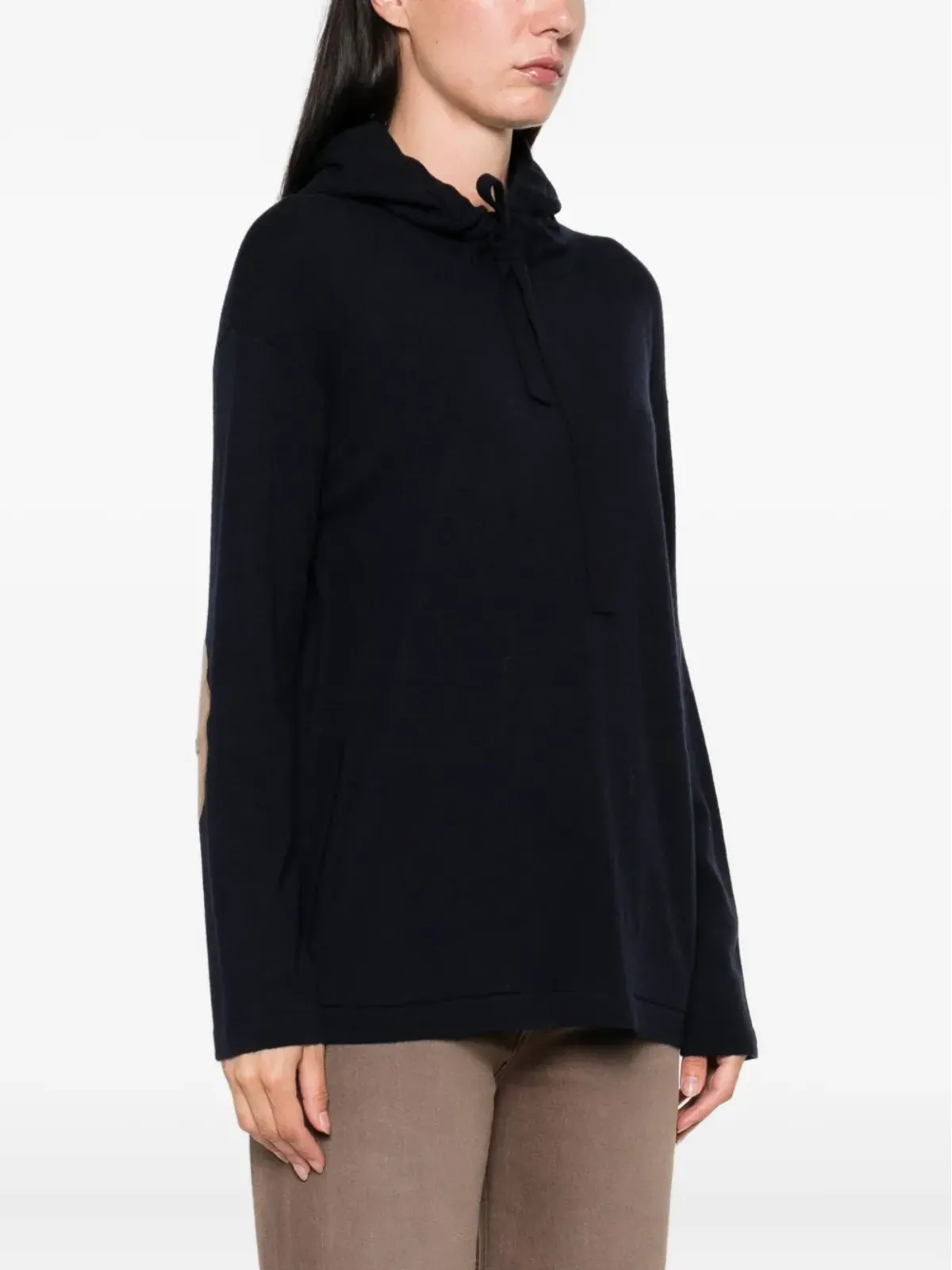 S Max Mara ウールフーディー - 画像3