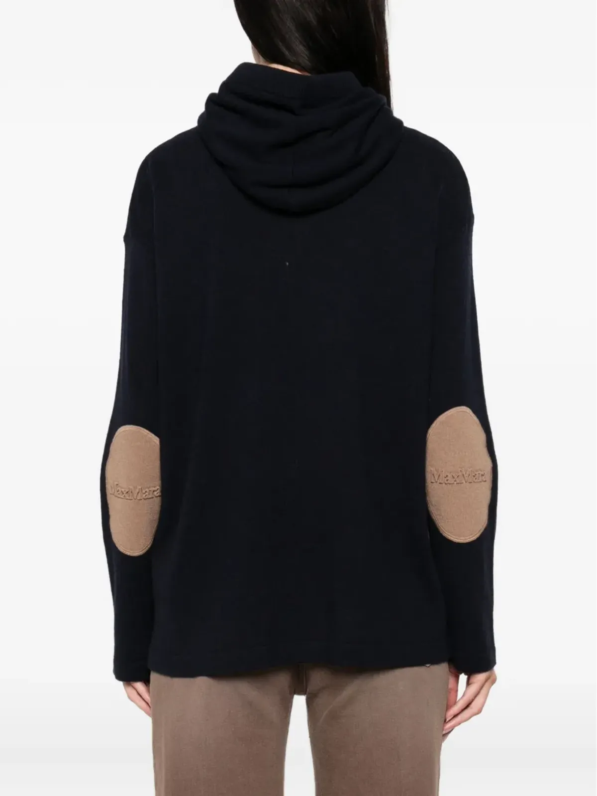 S Max Mara ウールフーディー - 画像4