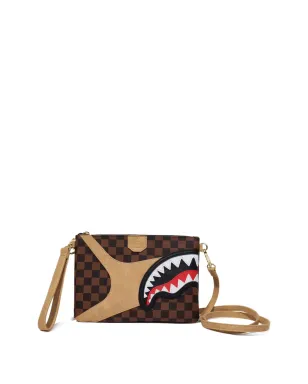 Sprayground Hennyville シャークチェック柄クラッチバッグ - サムネイル2