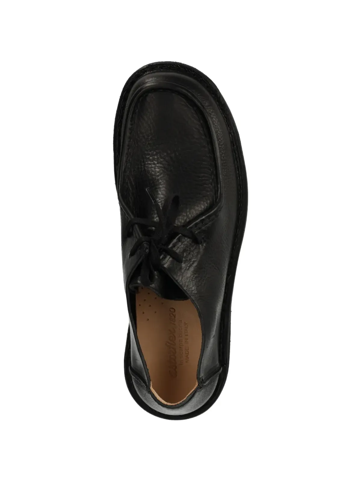Astorflex lug-sole lace-up loafers - Black - 画像4