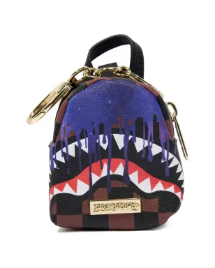 Sprayground チェックシャーク・キーホルダー（ブラウン） - サムネイル1