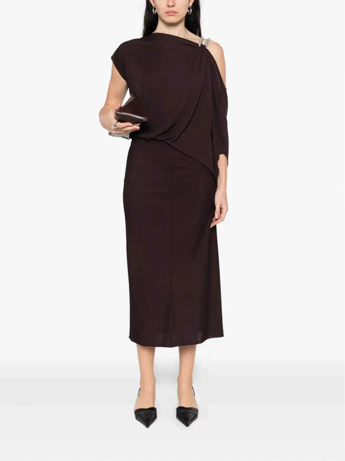 TOM FORD アシンメトリックドレス - 画像2