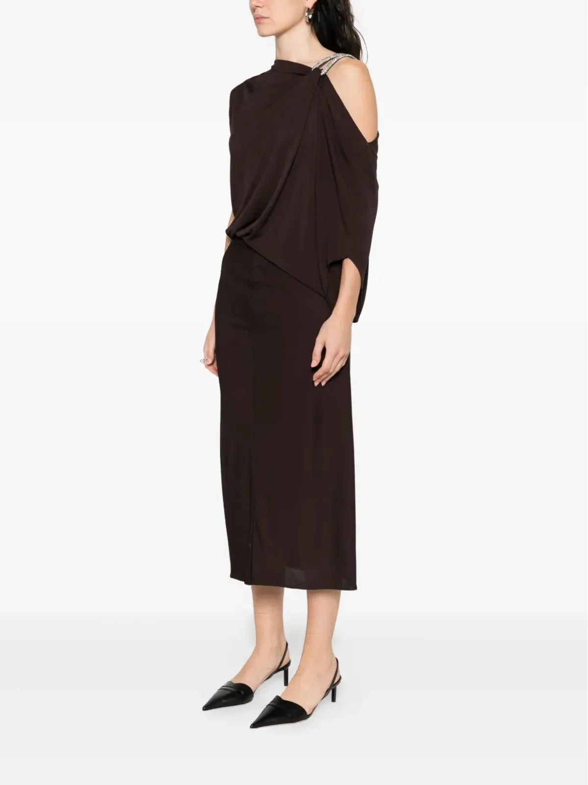 TOM FORD アシンメトリックドレス - 画像3