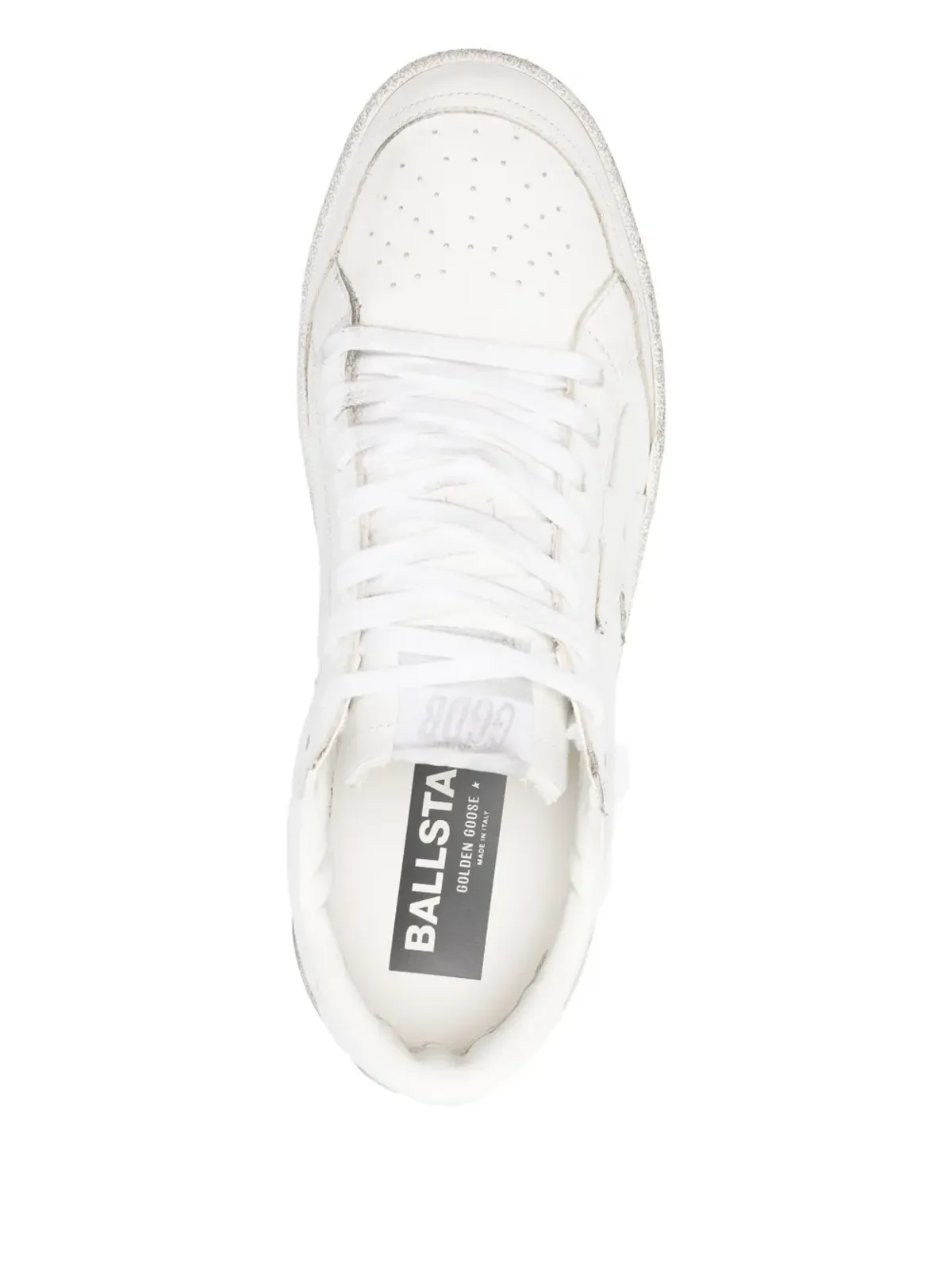 Golden Goose Ball Star レザースニーカー - 画像4