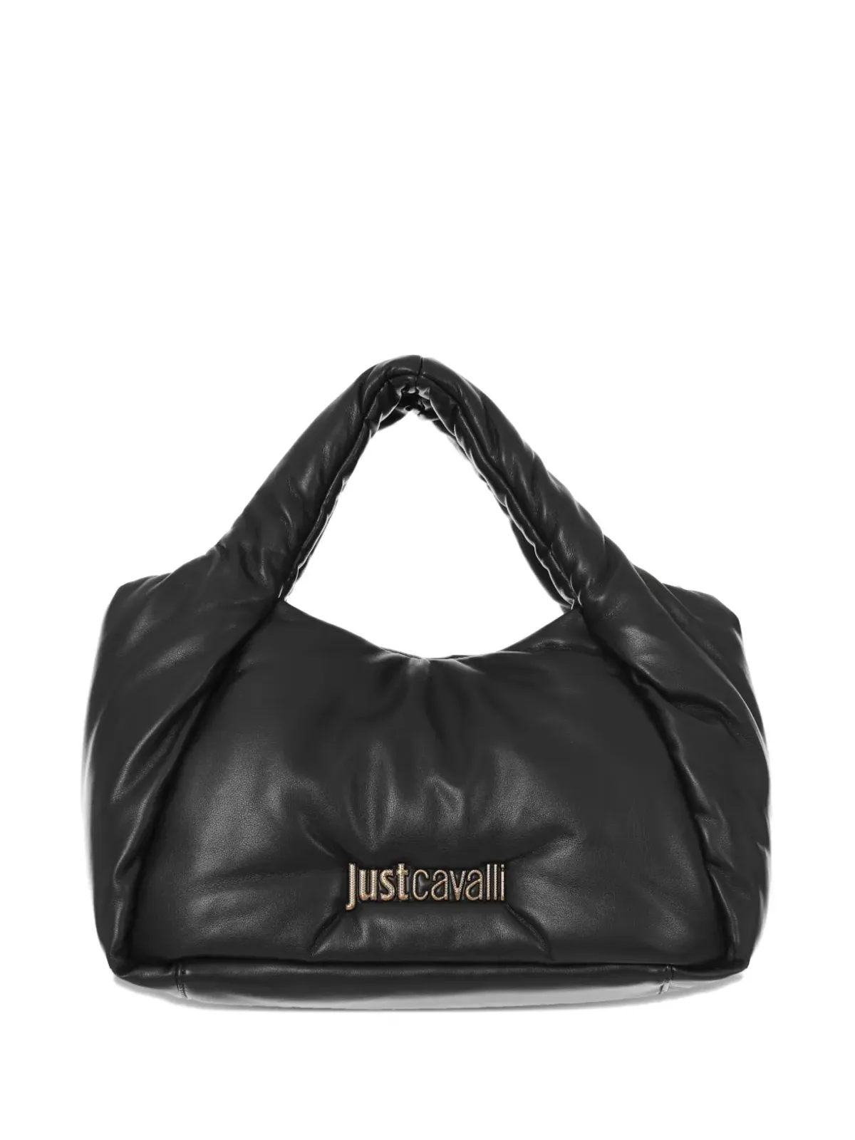 Just Cavalli パッド入りトップハンドル トートバッグ - 画像1