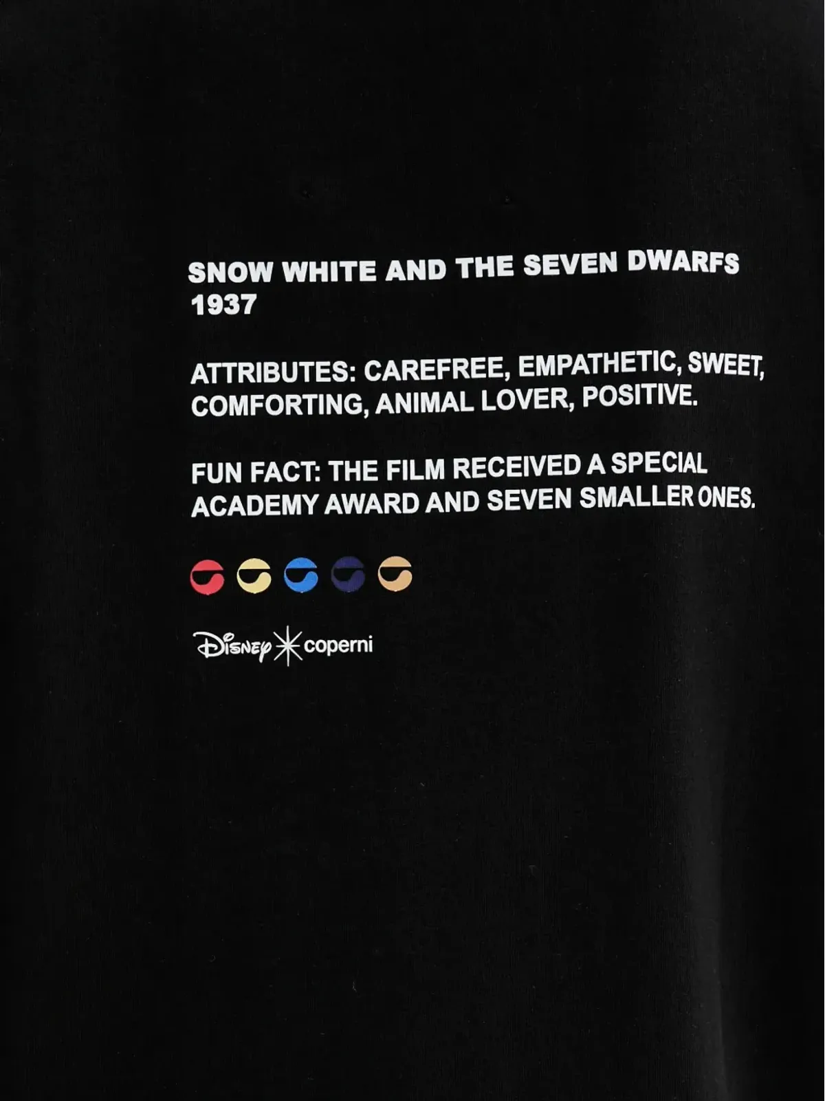 Coperni ディズニー×スノーホワイト グラフィックTシャツ - 画像5