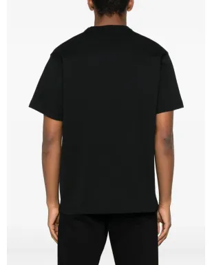 Versace Jeans Couture Porcelain Barocco-print コットンTシャツ - ブラック - サムネイル3