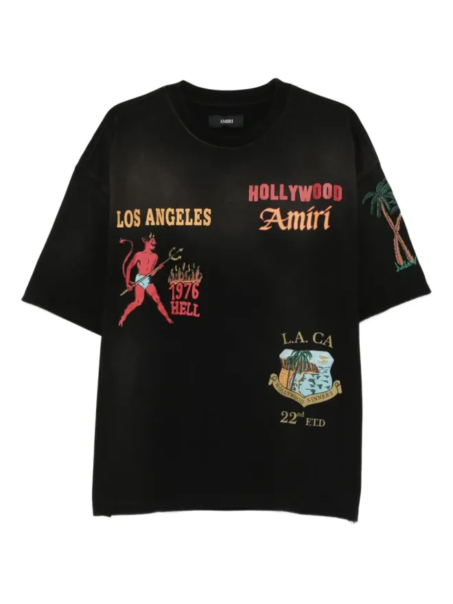 AMIRI AMIRI グラフィックプリントTシャツの商品画像