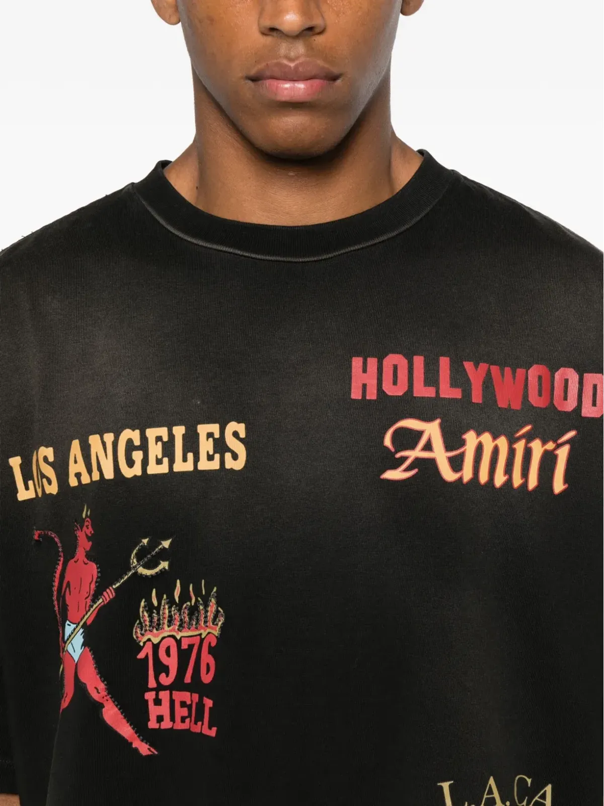 AMIRI グラフィックプリントTシャツ - 画像4