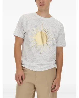Vivienne Westwood 太陽モチーフプリント Tシャツ - White - サムネイル3
