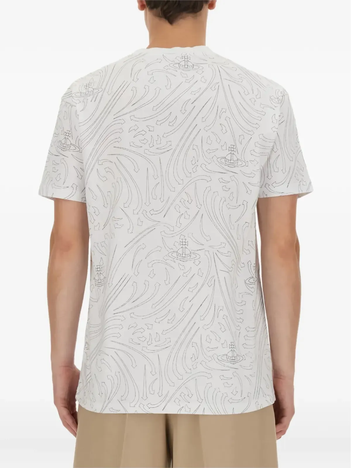 Vivienne Westwood 太陽モチーフプリント Tシャツ - White - 画像4