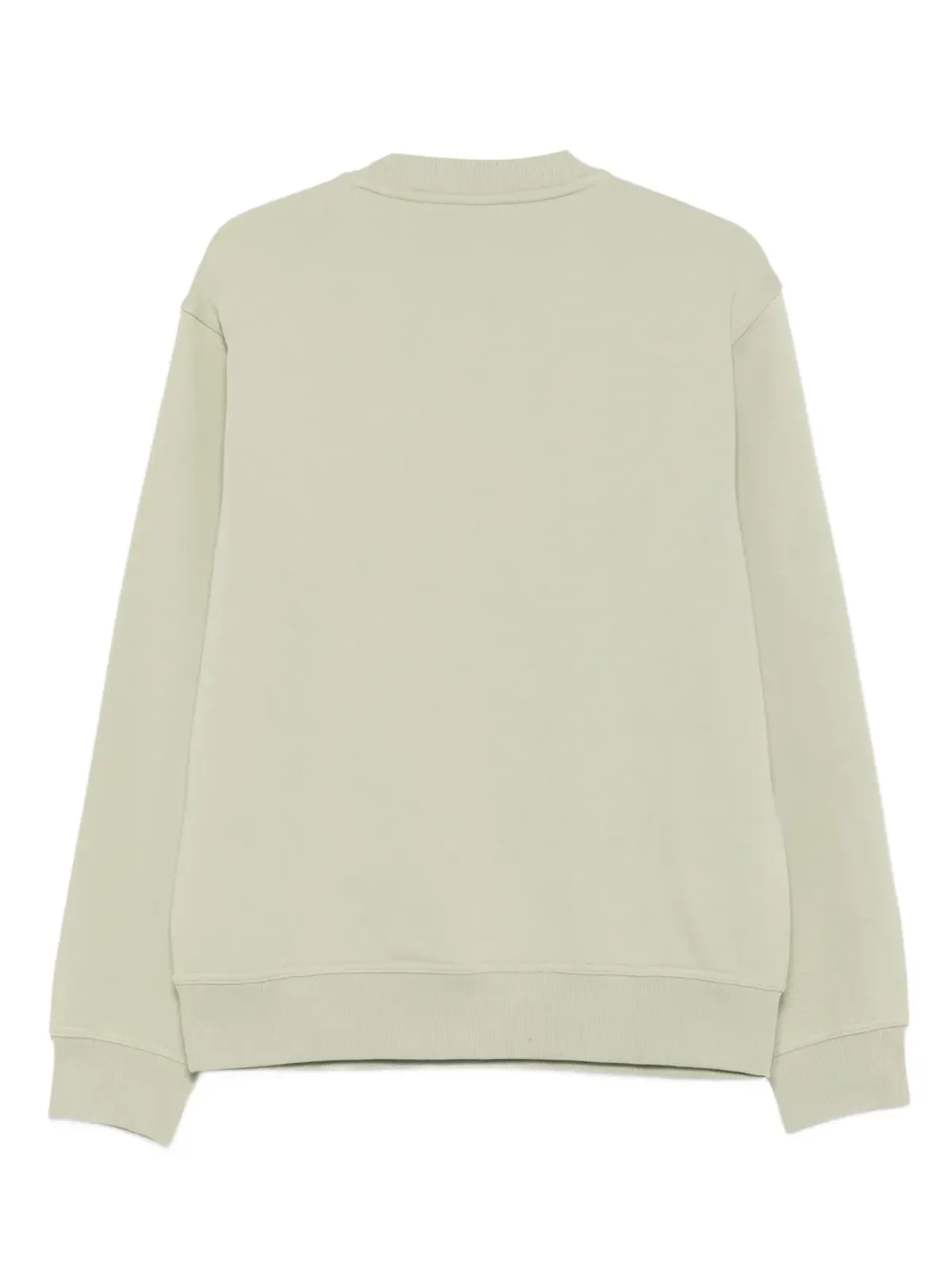 BOSS ロゴプリント クルーネック スウェット グリーン - 画像2