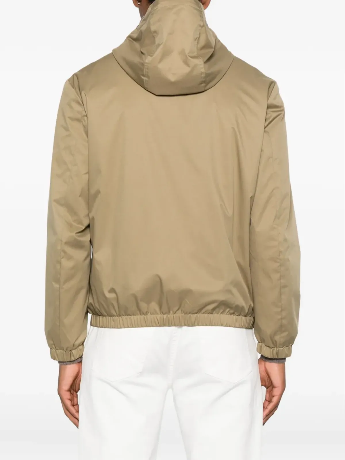 Canali ジップファスナー付きフードジャケット - 画像4