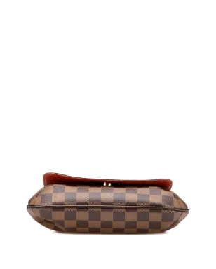 Louis Vuitton ビンテージ 2004 ダミエ・エベヌ Musette Salsa ロングストラップ クロスボディバッグ ブラウン - サムネイル4