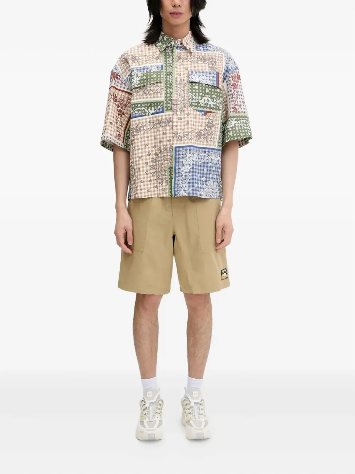 Human Made ロゴパッチディテールショーツ - 画像2