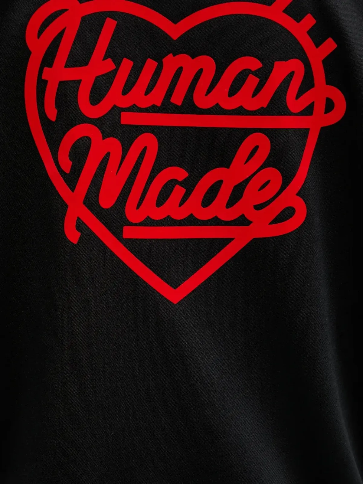 Human Made ハートロゴ トラックトップ（ブラック） - 画像5