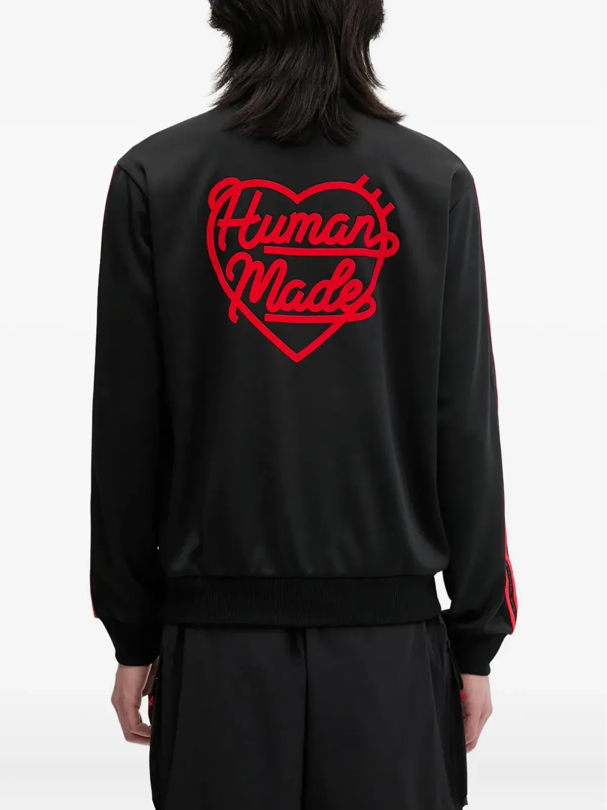 Human Made ハートロゴ トラックトップ（ブラック） - 画像4