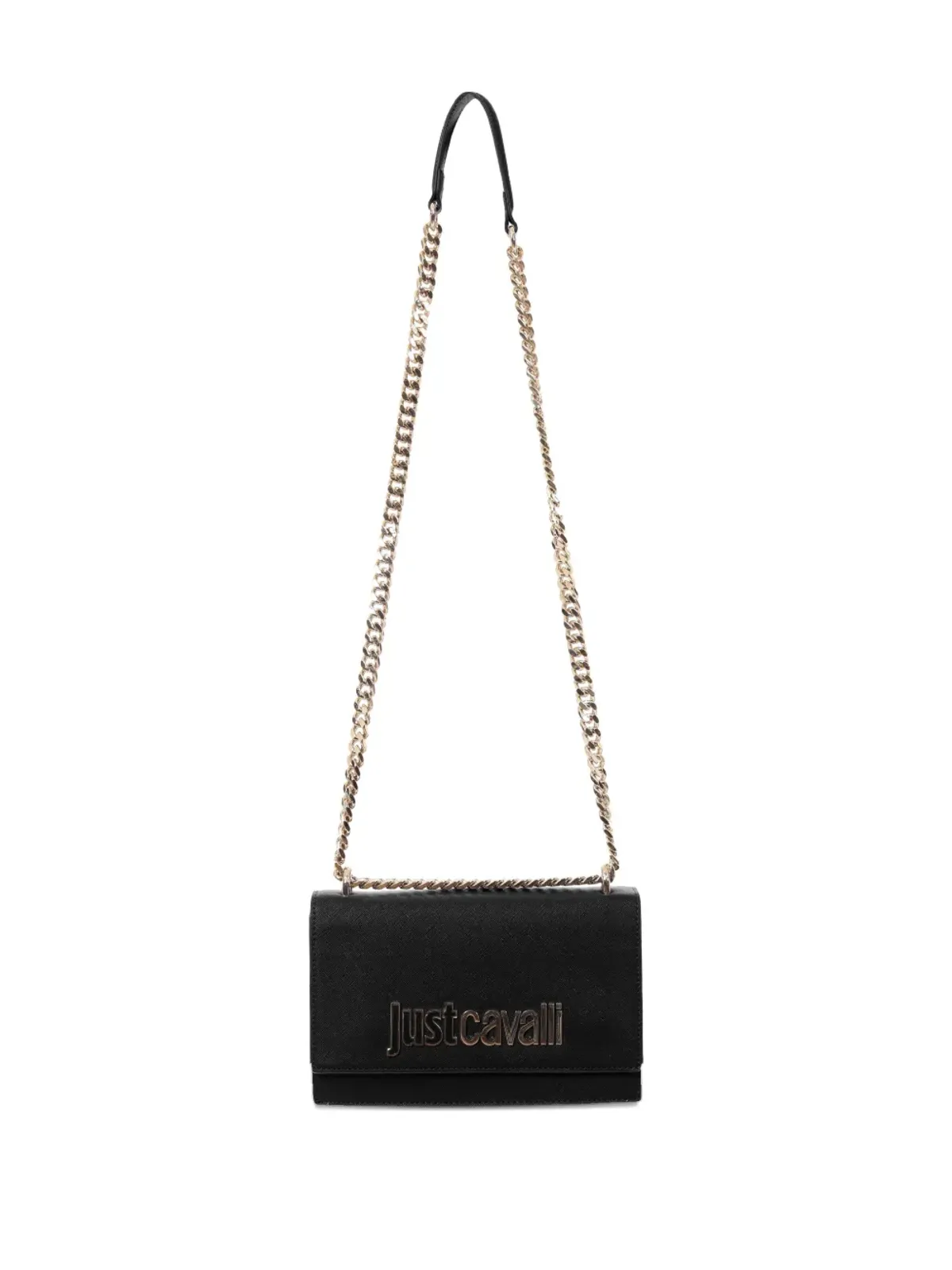 Just Cavalli チェーンストラップ クロスボディバッグ（ブラック） - 画像2