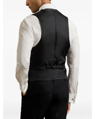 Ralph Lauren Purple Label ペイズリージャカード ベスト - サムネイル3