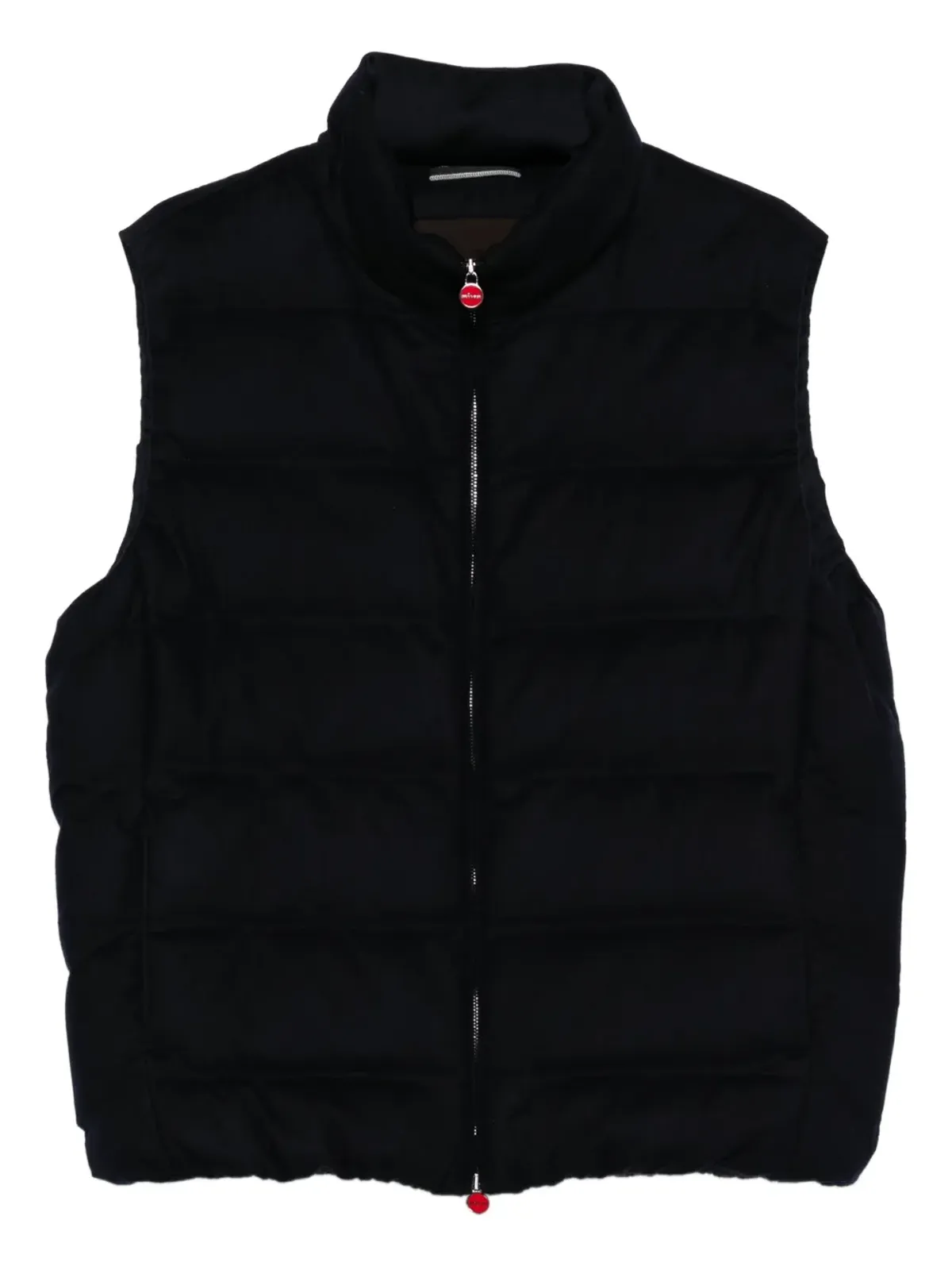 Kiton キルトジップファナー付きベスト - 画像1