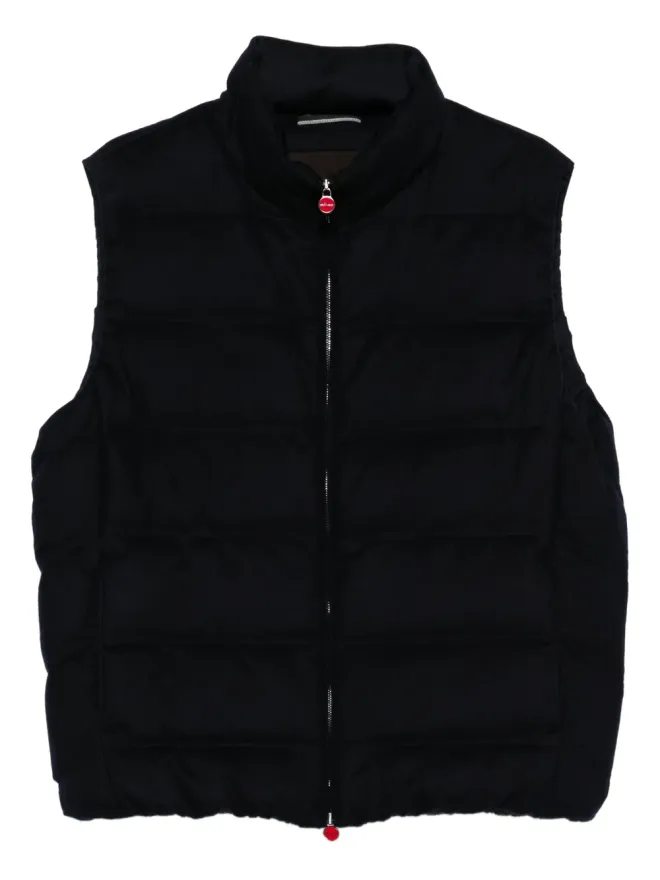 Kiton Kiton キルトジップファナー付きベストの商品画像