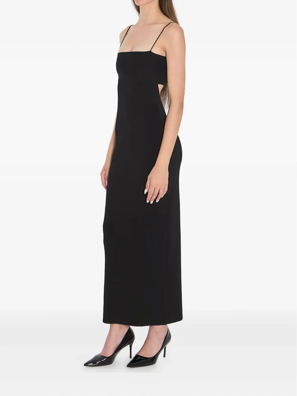 Alexander Wang カットアウトディテール マキシドレス - 画像2