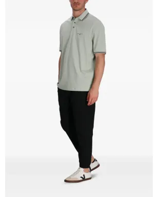 Armani Exchange ティップドカラー コットンポロシャツ - サムネイル2