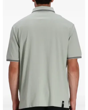 Armani Exchange ティップドカラー コットンポロシャツ - サムネイル3