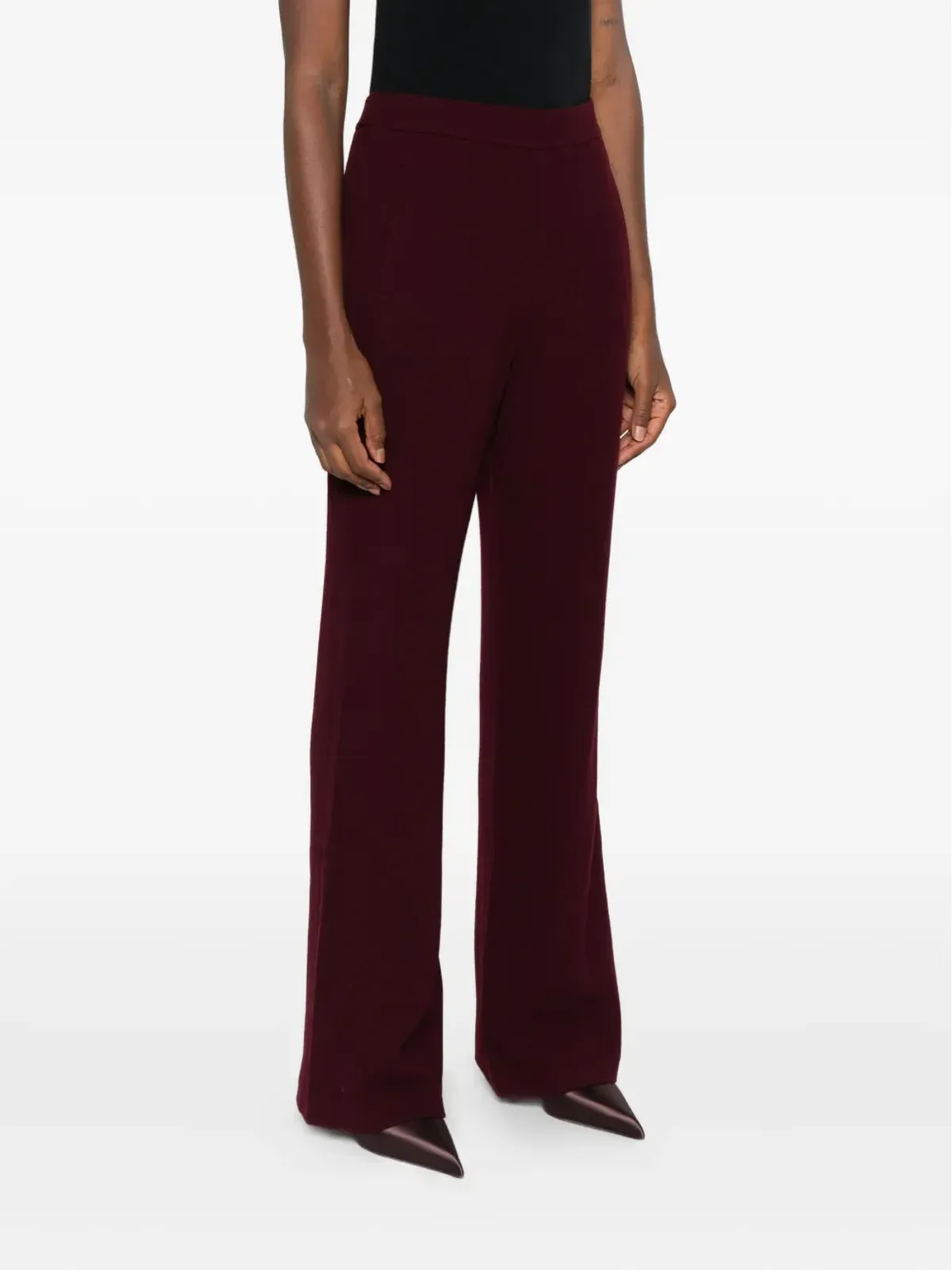Roland Mouret ポケットディテール フレアパンツ - 画像3