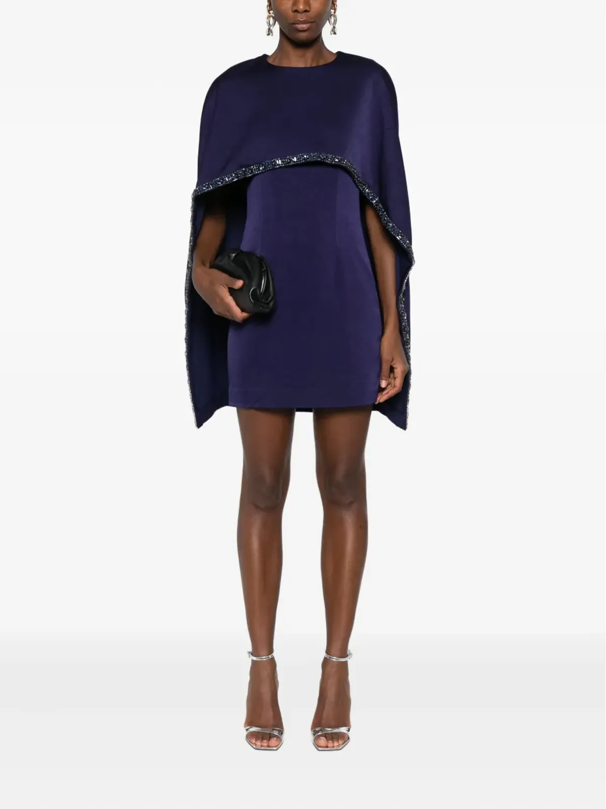Roland Mouret エンベリッシュド・ケープドレス - 画像2