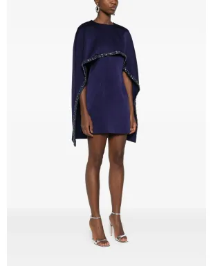 Roland Mouret エンベリッシュド・ケープドレス - サムネイル3