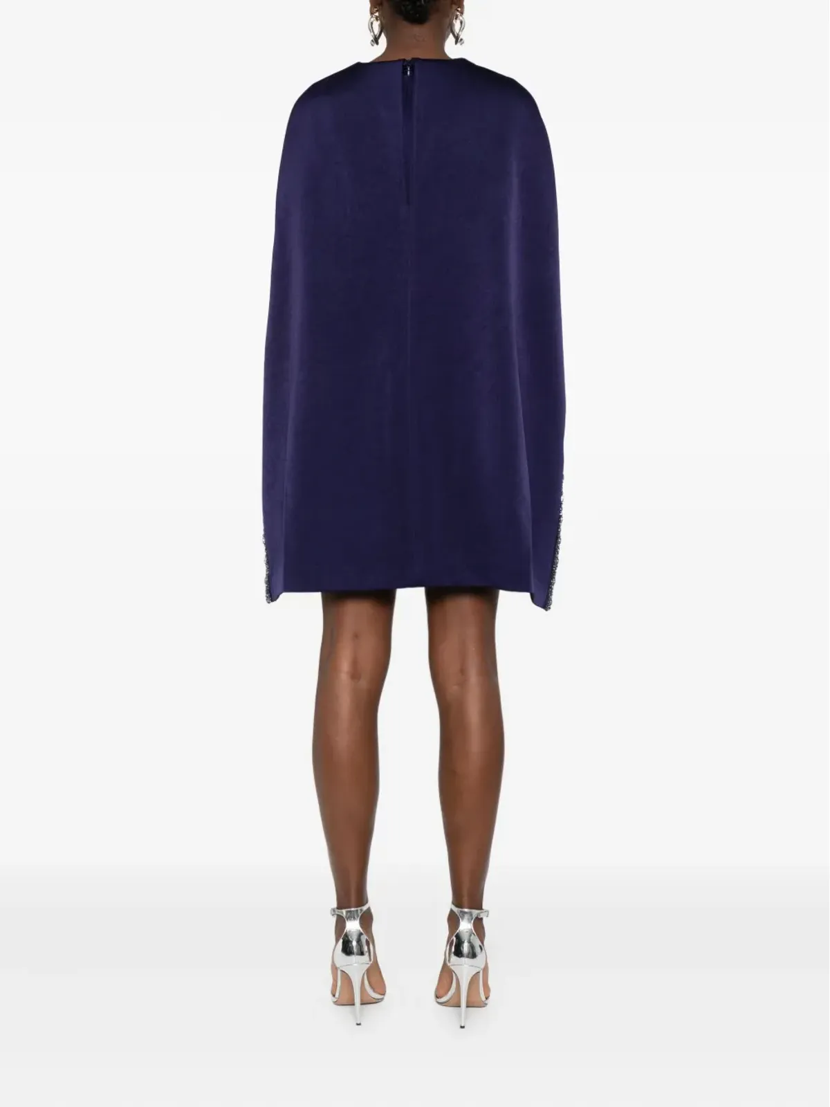 Roland Mouret エンベリッシュド・ケープドレス - 画像4