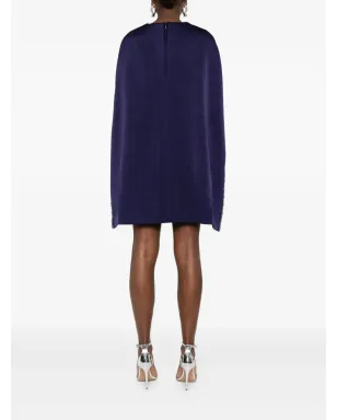 Roland Mouret エンベリッシュド・ケープドレス - サムネイル4