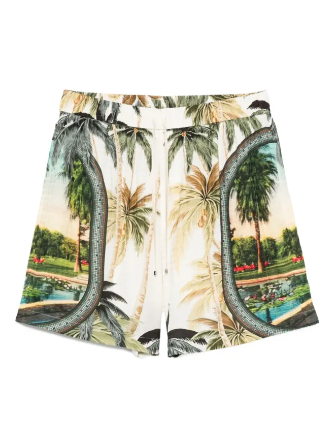 AMIRI AMIRI モザイクプリントショーツの商品画像