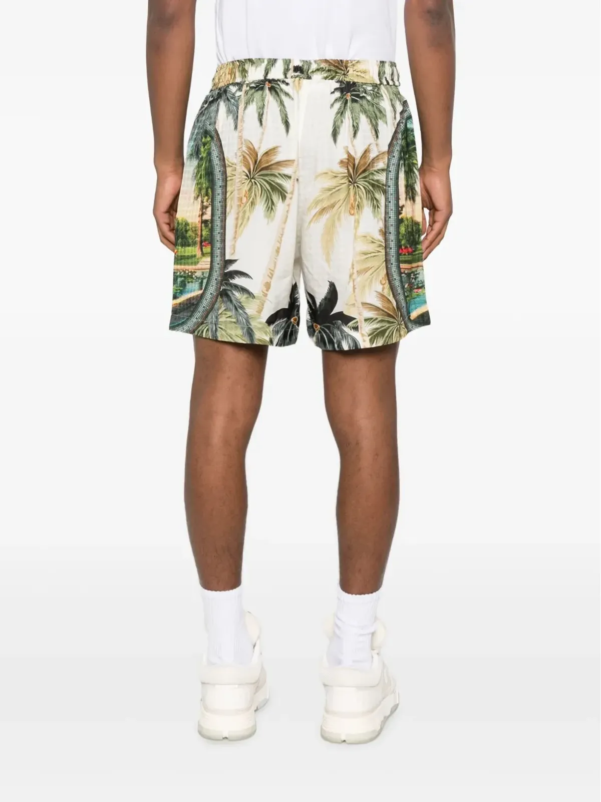 AMIRI モザイクプリントショーツ - 画像4